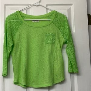 abercrombie kids XL Girls 3/4 shirt